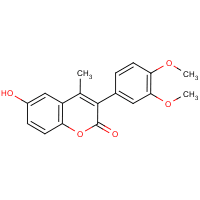 3-(3’,4’-Dimethoxyphenyl)-6-hydroxy-4-methylcoumarin