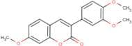3-(3’,4’-Dimethoxyphenyl)-7-methoxycoumarin