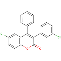 6-Chloro-3-(3’-chlorophenyl)-4-phenylcoumarin