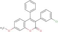 3-(3’-Chlorophenyl)-7-methoxy-4-phenylcoumarin