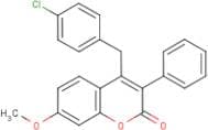 4(4’-Chlorobenzyl)-7-methoxy-3-phenylcoumarin