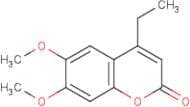 6,7-Dimethoxy-4-ethylcoumarin