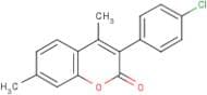 3-(4’-Chlorophenyl)-4,7-dimethylcoumarin