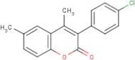 3-(4’-Chlorophenyl)-4,6-dimethylcoumarin
