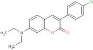 3-(4'-Chlorophenyl)-7-diethylaminocoumarin