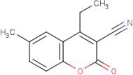3-Cyano-4-ethyl-6-methylcoumarin