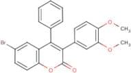 6-Bromo-3-(3’,4’-dimethoxyphenyl)-4-phenylcoumarin