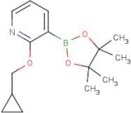 2-Cyclopropylmethoxy-3-(4,4,5,5-tetramethyl-[1,3,2]dioxaborolan-2-yl)-pyridine