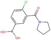 4-Chloro-3-(pyrrolidine-1-carbonyl)phenylboronic acid