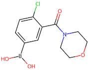 4-Chloro-3-(N-morpholinecarbonyl)phenylboronic acid