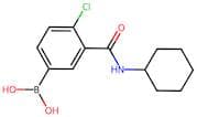 4-Chloro-3-(cyclohexylaminocarbonyl)phenylboronic acid