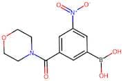 3-(Morpholine-4-carbonyl)-5-nitrophenylboronic acid