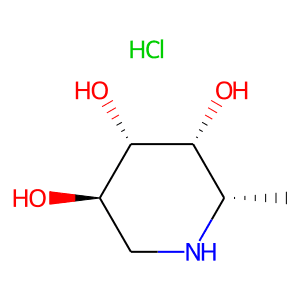 (2S,3R,4S,5R)-2-Methyl-3,4,5-trihydroxypiperidine hydrochloride