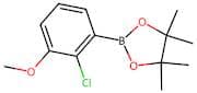 2-(2-Chloro-3-methoxyphenyl)-4,4,5,5-tetramethyl-[1,3,2]dioxaborolane