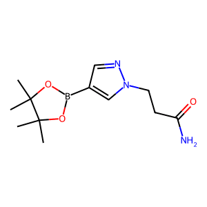 3-(4-(4,4,5,5-Tetramethyl-1,3,2-dioxaborolan-2-yl)-1H-pyrazol-1-yl)propanamide