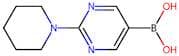 [2-(Piperidin-1-yl)pyrimidin-5-yl]boronic acid