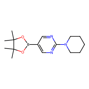 [2-(Piperidin-1-yl)pyrimidin-5-yl]boronic acid, pinacol ester
