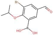 3-Bromo-2-isopropoxy-5-formylphenylboronic acid