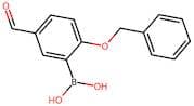 2-Benzyloxy-5-formylphenylboronic acid