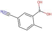 (5-Cyano-2-methylphenyl)boronic acid