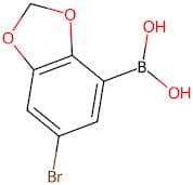 5-Bromo-2,3-methylenedioxyphenylboronic acid