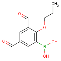 3,5-Diformyl-2-propoxyphenylboronic acid