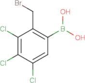 2-(Bromomethyl)-3,4,5-trichlorophenylboronic acid