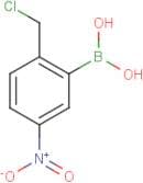 2-(Chloromethyl)-5-nitrophenylboronic acid