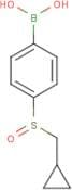 4-(Cyclopropylmethylsulfinyl)phenylboronic acid