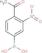 4-Acetyl-3-nitrophenylboronic acid