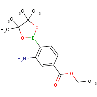 2-Amino-4-ethoxycarbonylphenylboronic acid, pinacol ester