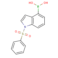 1-Benzenesulfonyl-1H-indole-4-boronic acid