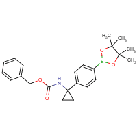 4-(1-(Benzyloxycarbonylamino)cyclopropyl)phenylboronic acid, pinacol ester