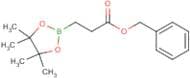 Benzyl 3-(tetramethyl-1,3,2-dioxaborolan-2-yl)propanoate