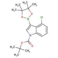 1-BOC-4-chloroindole-3-boronic acid, pinacol ester