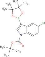 1-BOC-5-chloroindole-3-boronic acid, pinacol ester