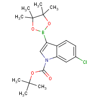 1-BOC-6-chloroindole-3-boronic acid, pinacol ester