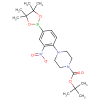 4-(4-BOC-Piperazino)-3-nitrophenylboronic acid, pinacol ester