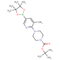 2-(4-Boc-piperazin-1-yl)-3-methylpyridine-5-boronic acid, pinacol ester