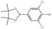 2-(4-Bromo-3,5-dichlorophenyl)-4,4,5,5-tetramethyl-1,3,2-dioxaborolane