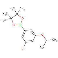 3-Bromo-5-isopropoxyphenylboronic acid, pinacol ester