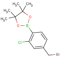 4-Bromomethyl-2-chlorophenylboronic acid, pinacol ester