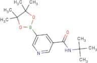 5-(tert-Butylcarbamoyl)pyridine-3-boronic acid, pinacol ester