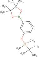 3-(tert-Butyldimethylsilyloxy)phenylboronic acid, pinacol ester