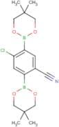 4-Chlorobenzonitrile-2,5-diboronic acid neopentyl glycol ester