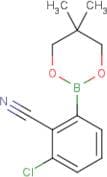 3-Chloro-2-cyanophenylboronic acid neopentyl glycol ester