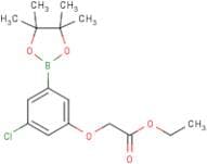 3-Chloro-5-(ethoxycarbonymethoxy)phenylboronic acid, pinacol ester