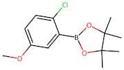 2-Chloro-5-methoxyphenylboronic acid, pinacol ester