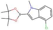 4-Chloro-1-methylindole-2-boronic acid, pinacol ester
