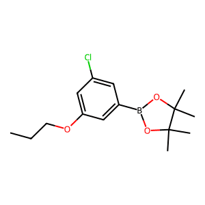 3-Chloro-5-propoxyphenylboronic acid, pinacol ester